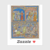 Michal's bruidsschat, een bloedige strijd sticker (Vel)