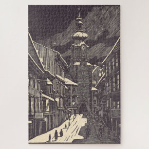 Michalská brána in Bratislava Middeleeuwse Toren Legpuzzel
