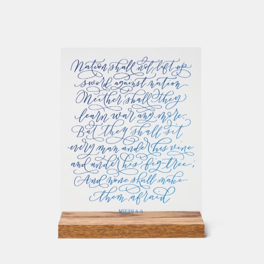 Michée 4:4 (Recto)