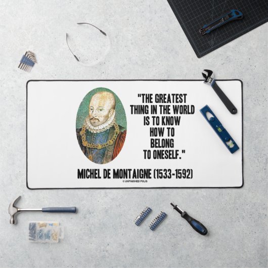 Michel de Montaigne Comment Appartener À La Citati (Poste de travail)