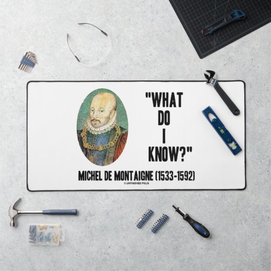 Michel de Montaigne Que sais-je? Devis (Poste de travail)
