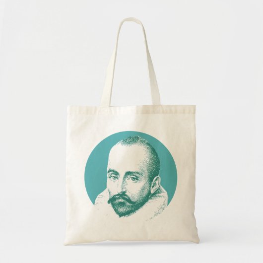 Michel de Montaigne Tote Bag (Voorkant)