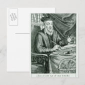 Michel de Nostredame Briefkaart (Voorkant / Achterkant)