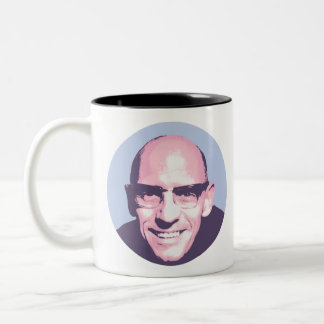 Michel Foucault Tweekleurige Koffiemok