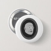 michel-foute ronde button 5,7 cm (Voorkant /achterkant)