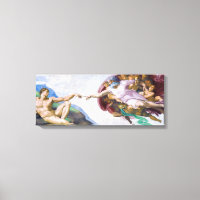 Michelangelo - Aanmaak van Adam geïsoleerd