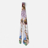 Michelangelo - Aanmaak van Adam geïsoleerd Stropdas (Achterkant)