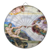 Michelangelo - Aanmaak van Adam, Sistine Chapel's Dartbord (Voorkant)