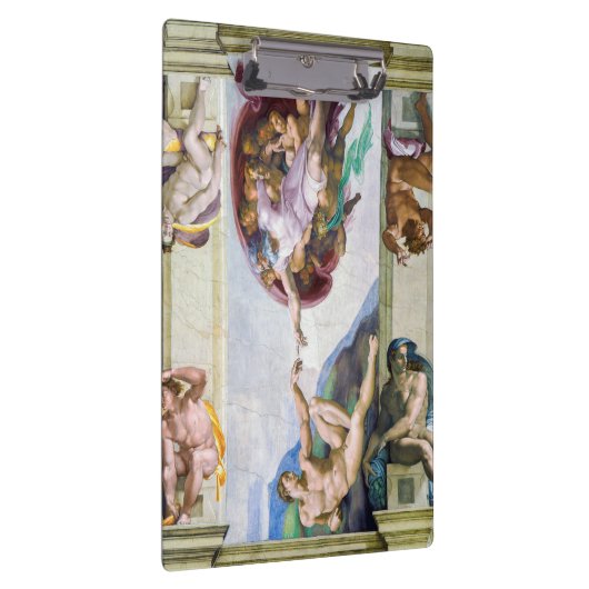 Michelangelo - Aanmaak van Adam, Sistine Chapel's Klembord (Rechts)