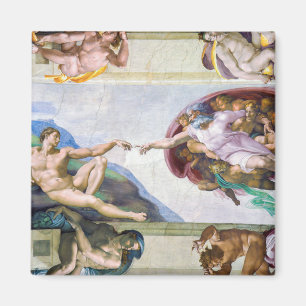 Michelangelo - Aanmaak van Adam, Sistine Chapel's Magneet