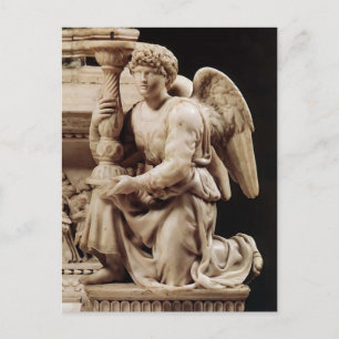 Michelangelo-Angel met Candlestick Briefkaart