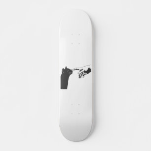 Michelangelo Cat - Kies achtergrondkleur Skateboard