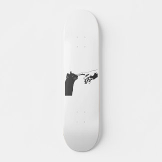 Michelangelo Cat - Kies achtergrondkleur Skateboard