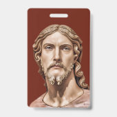 Michelangelo Christ le Sauveur badge (Arrière)