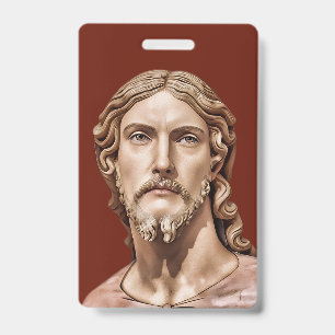 Michelangelo Christ le Sauveur badge