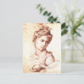 Michelangelo- Cleopatra Briefkaart (Staand voorkant)