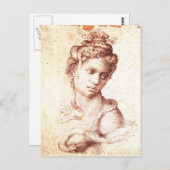 Michelangelo- Cleopatra Briefkaart (Voorkant / Achterkant)
