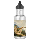 Michelangelo Creatie van Adam Art Waterfles (Links)