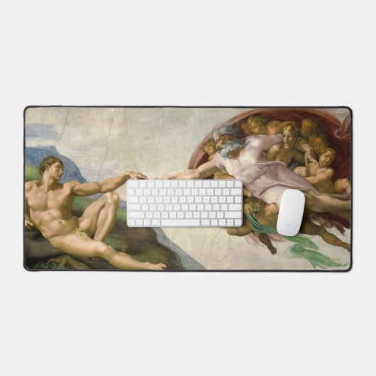 Michelangelo Création d'Adam Art (Clavier et souris)