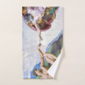 Michelangelo - Création d'Adam Isolé (Serviette à main)