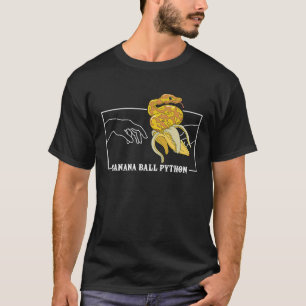 Michelangelo Creation of Adam Banana Ball Python S T-shirt