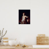 Michelangelo da Caravaggio - David en Goliath Poster (Keuken)