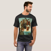 Michelangelo de kwelling van Sint Antonius T-shirt (Voorkant volledig)