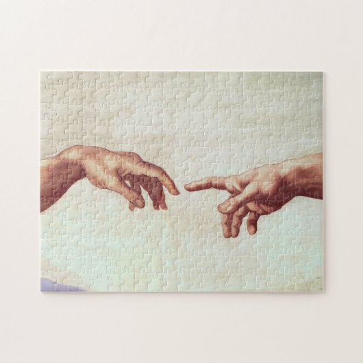 Michelangelo Hands Legpuzzel (Horizontaal)