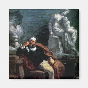 Michelangelo in zijn Studio Magneet