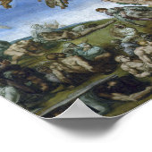 Michelangelo Le Jugement dernier Impression d'art  (Coin)