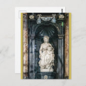 Michelangelo Madonna de Bruges Carte postale (Devant / Derrière)