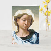 Michelangelo Madonna et carte de Noël pour enfants (Fleur jaune)