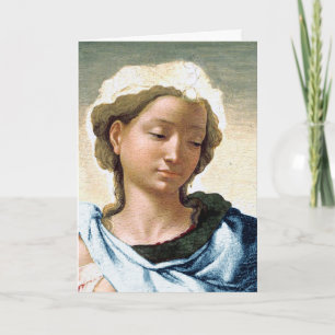 Michelangelo Madonna et carte de Noël pour enfants