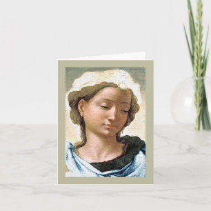 Michelangelo Madonna et carte de Noël pour enfants
