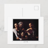 Michelangelo Merisi da Caravaggio #32 - Kunst Briefkaart (Voorkant / Achterkant)