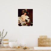 Michelangelo Merisi da Caravaggio-Bacchus Poster (Keuken)