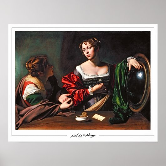 Michelangelo Merisi da Caravaggio Zedign Art Poste Poster (Voorkant)