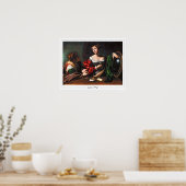 Michelangelo Merisi da Caravaggio Zedign Art Poste Poster (Keuken)