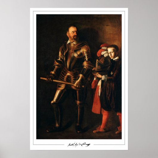 Michelangelo Merisi da Caravaggio Zedign Art Poste Poster (Voorkant)