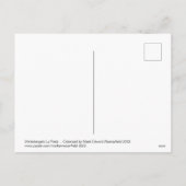 MICHELANGELO PIETA BRIEFKAART (Achterkant)