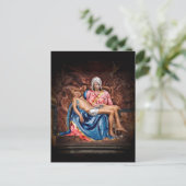 MICHELANGELO PIETA carte postale (Debout devant)