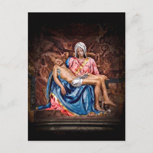 MICHELANGELO PIETA carte postale (Devant)