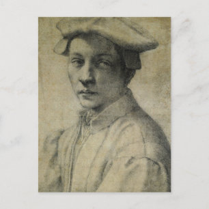 Michelangelo Portret van Andrea Quaratesi Briefkaart