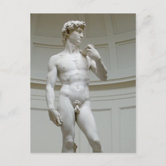 Michelangelo Renaissance Art Briefkaart (Voorkant)