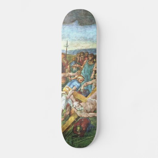 Michelangelo Renaissance Art Skateboard (Voorkant)