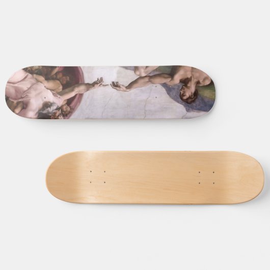 Michelangelo Renaissance Art Skateboard (Horizontaal)