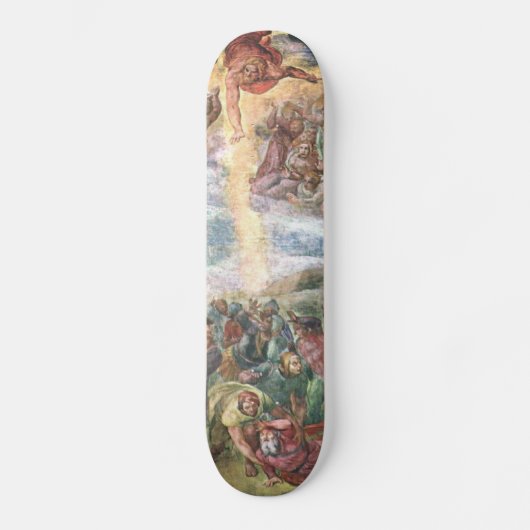 Michelangelo Renaissance Art Skateboard (Voorkant)
