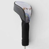 Michelangelo - Schepping van Adam Geïsoleerd Golfheadcover (Schuin)