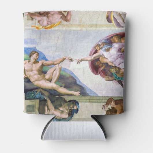 Michelangelo - Schepping van Adam, Sixtijnse Kapel Blikjeskoeler (Voorkant)