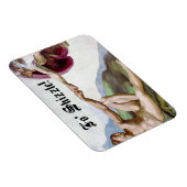 Michelangelo schepping van Man vuist stok Magneet (Rechterzijde)